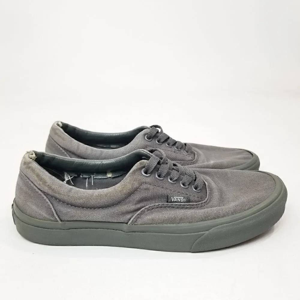 Vans Off The Wall Low Gray Skateboarding Shoes Mens Size 9 Womens Size 10.⁵ - Picture 3 of 10
